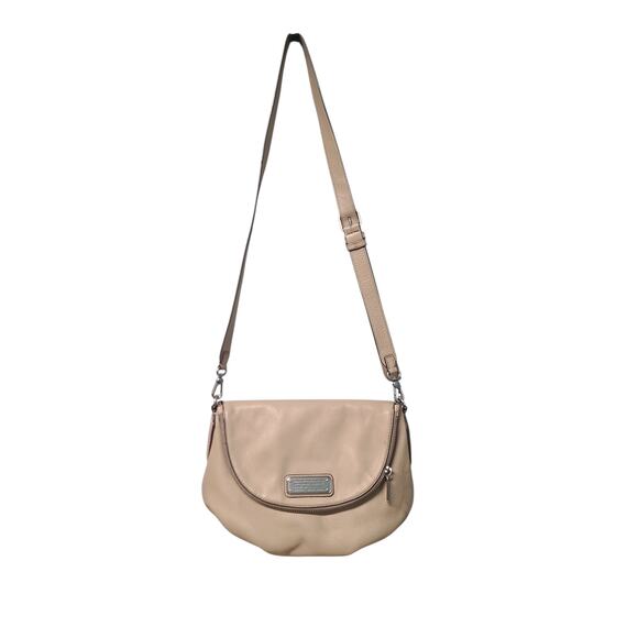Marc by Marc Jacobs Tan New Q Natasha Leather Crossbody Bag - Picture 1 of 8